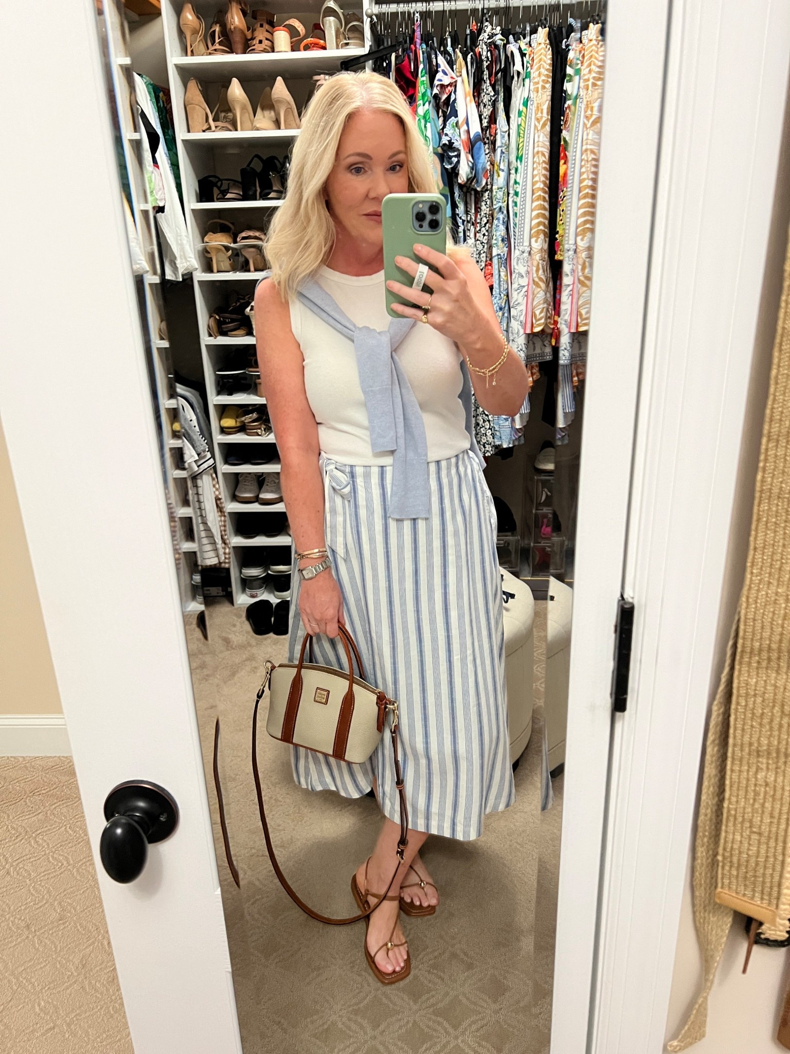 Celebrating September birthdays with friends. Skirt size small. Sandals in my Amazon store. 

#LTKOver40 #LTKFindsUnder50 #LTKSaleAlert