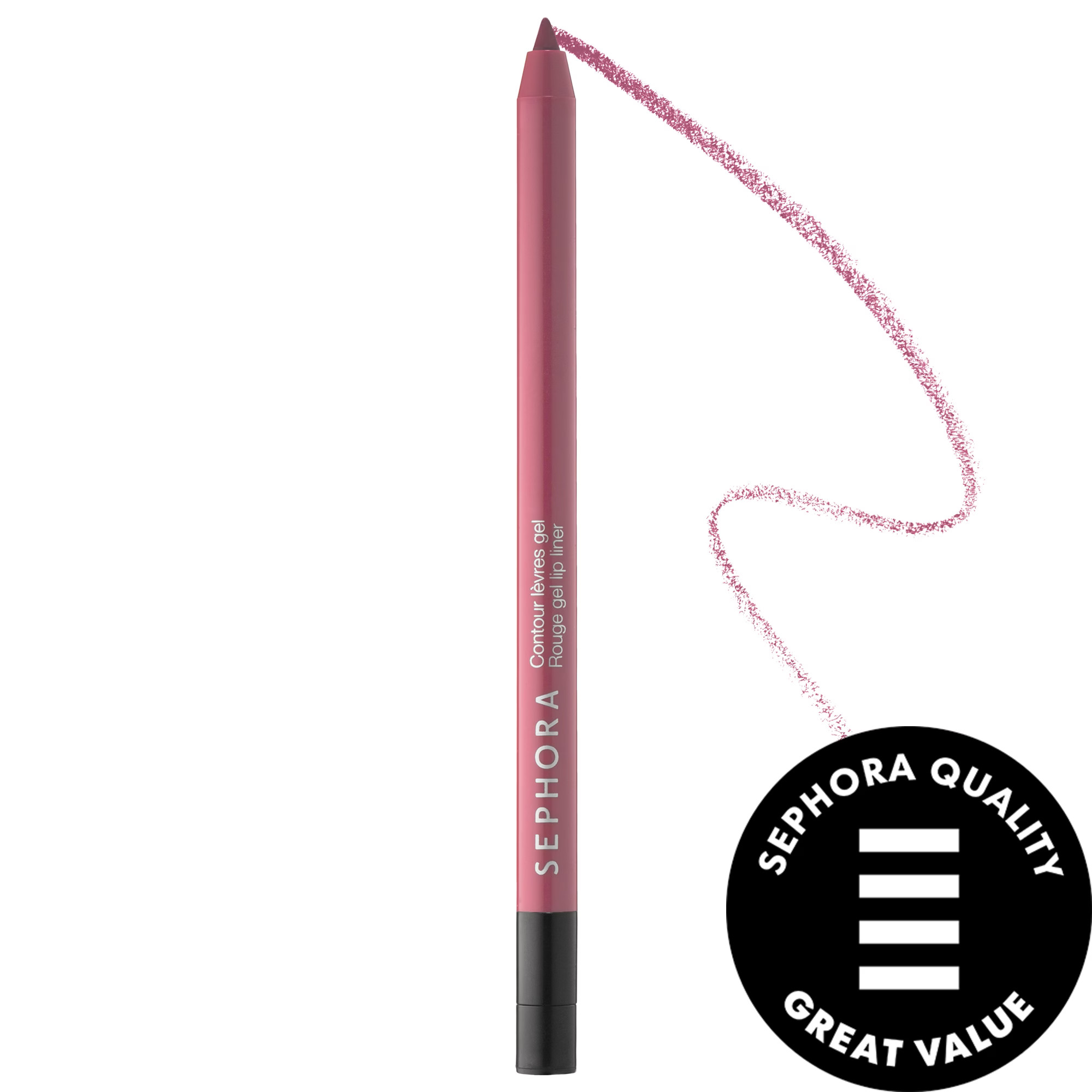 SEPHORA COLLECTION Retractable Rouge Gel Lip Liner 24 rum raisin 0.0176 oz/ 0.5 g | Sephora (US)