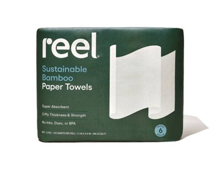 Reel Bamboo paper towels 

#LTKHome