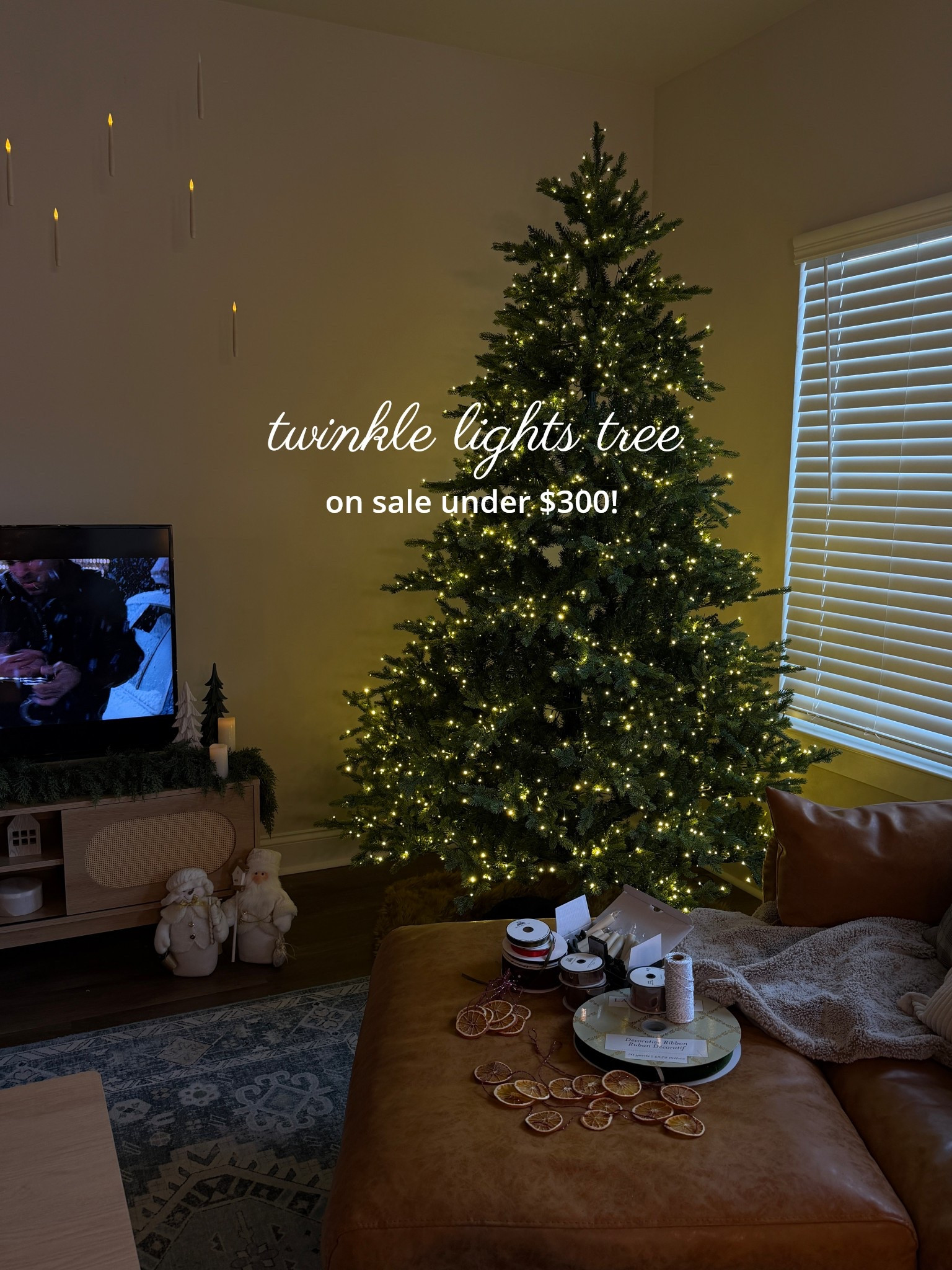 our new christmas tree is currently 50% off!! 🎄✨ we were on the hunt for the viral twinkle lights tree and decided to compare a few on the market & this Philips tree os the one we landed on, major bonus that it was on sale!! 

Twinkle tree | christmas tree sale | target finds | multicolored tree | holiday finds 

#LTKCyberWeek #LTKSaleAlert #LTKHoliday