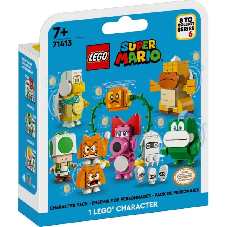 LEGO Super Mario Character Packs – Series 6 Figure Set 71413 | Walmart (US)