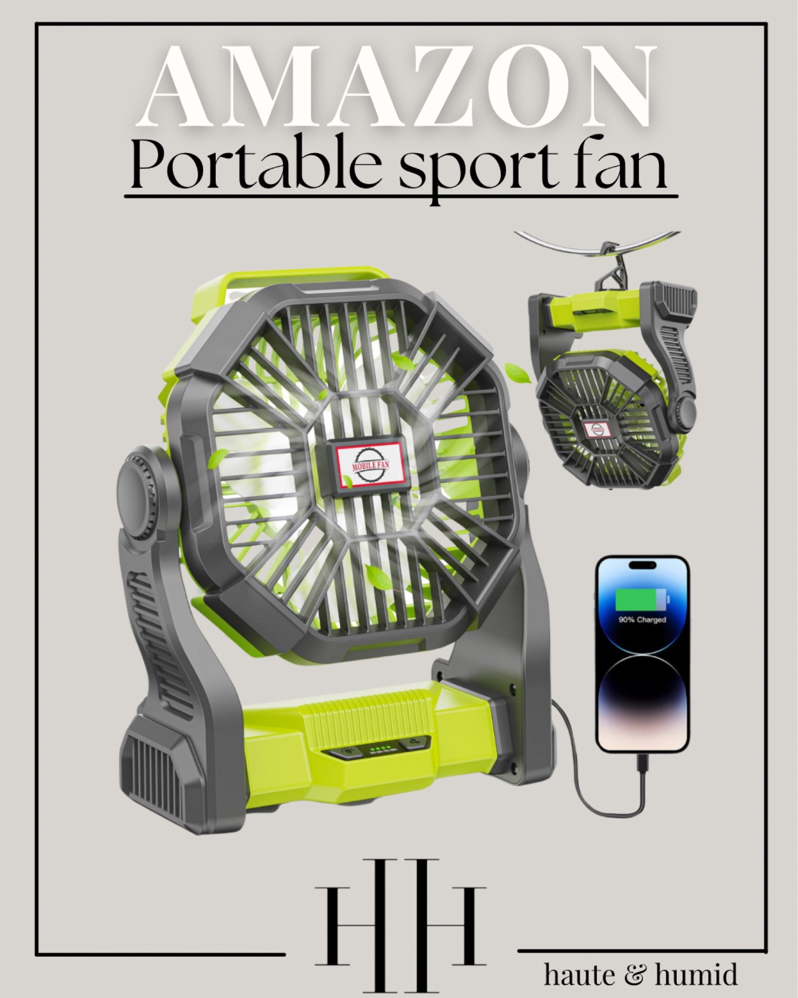 Portable fan
Sports fan
Camping fan 

#LTKTravel #LTKActive #LTKKids
