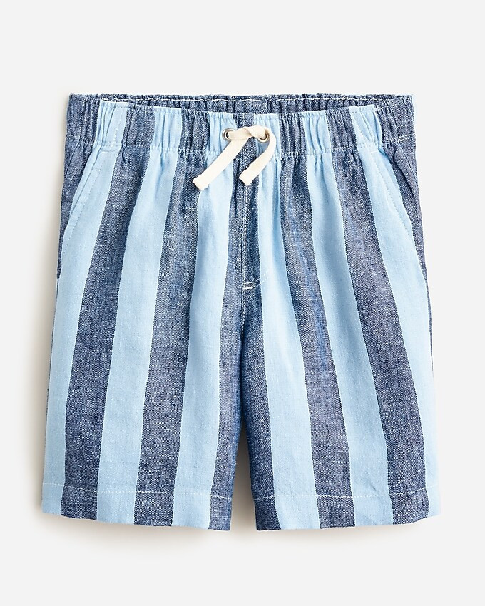 Kids' printed pull-on linen short | J. Crew US