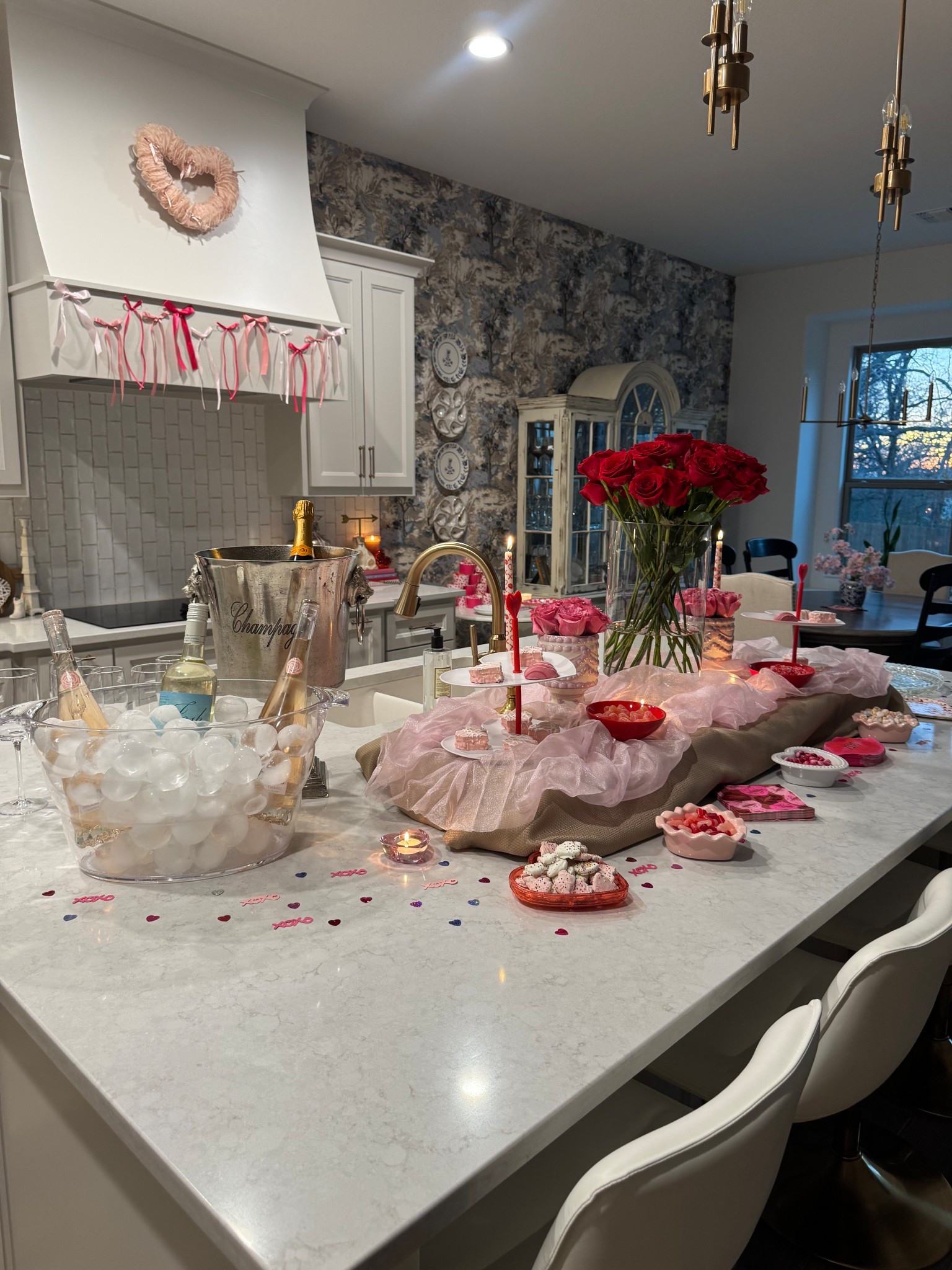 Linking my must have hostess pieces or similar. I always get so many compliments on the champ bucket 🥂
My coupe glasses are estate sale finds but linking similar etched coupe glasses here🤍
My massive wine glasses are linked and are my faves! Guests are always impressed with them under $23 from Amazon 

#LTKHome #LTKSaleAlert #LTKSeasonal