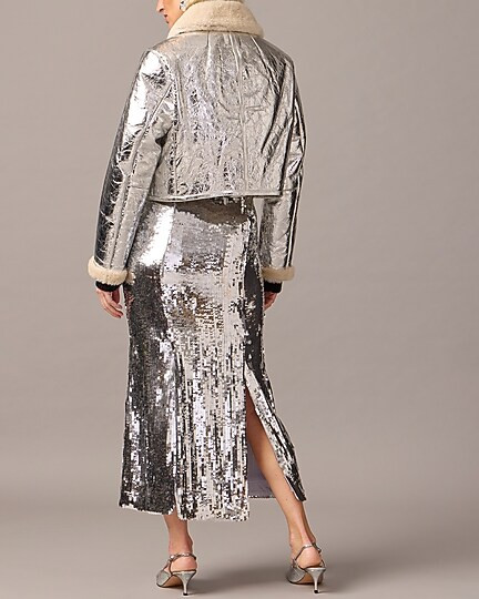 Collection sequin slip skirt | J. Crew US