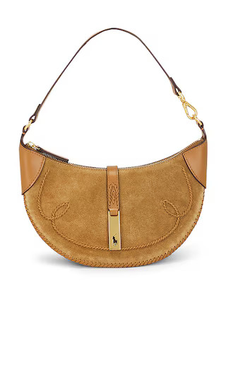 Suede Mini Shoulder Bag in Caramel & Tan | Revolve Clothing (Global)