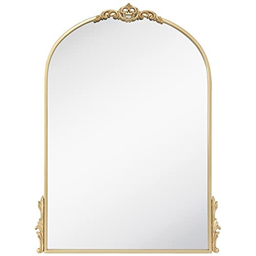 Hobby Lobby Bordeaux Arch Ornate Mirror (Gold, Small) | Amazon (US)