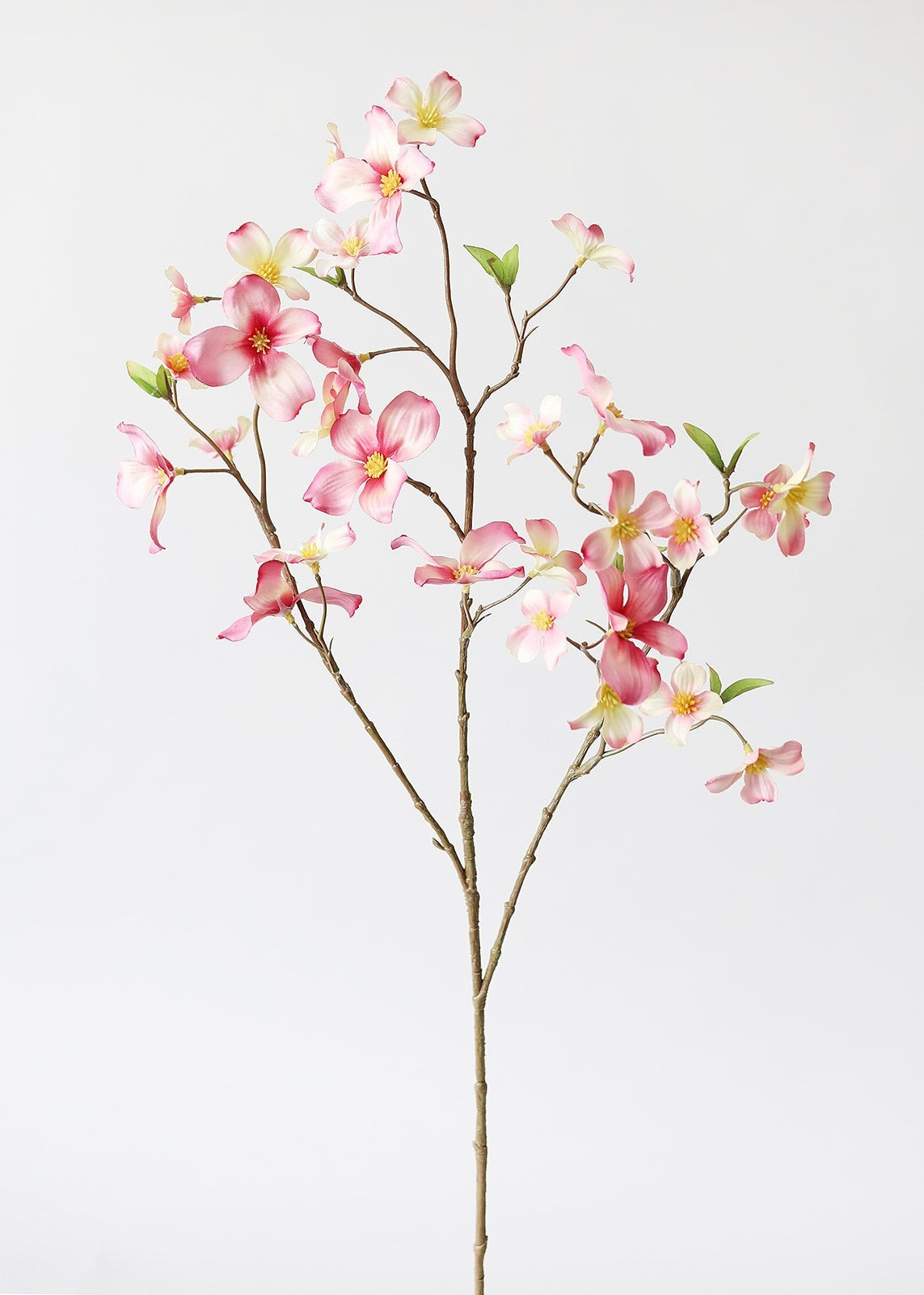 Pink Artificial Dogwood Flower Branch - 33" | Afloral (US)