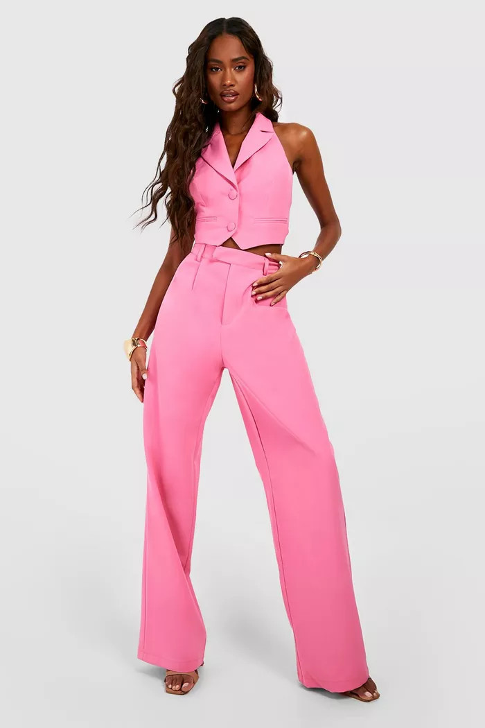 Relaxed Fit Slouchy Wide Leg Pants | boohoo (US & Canada)