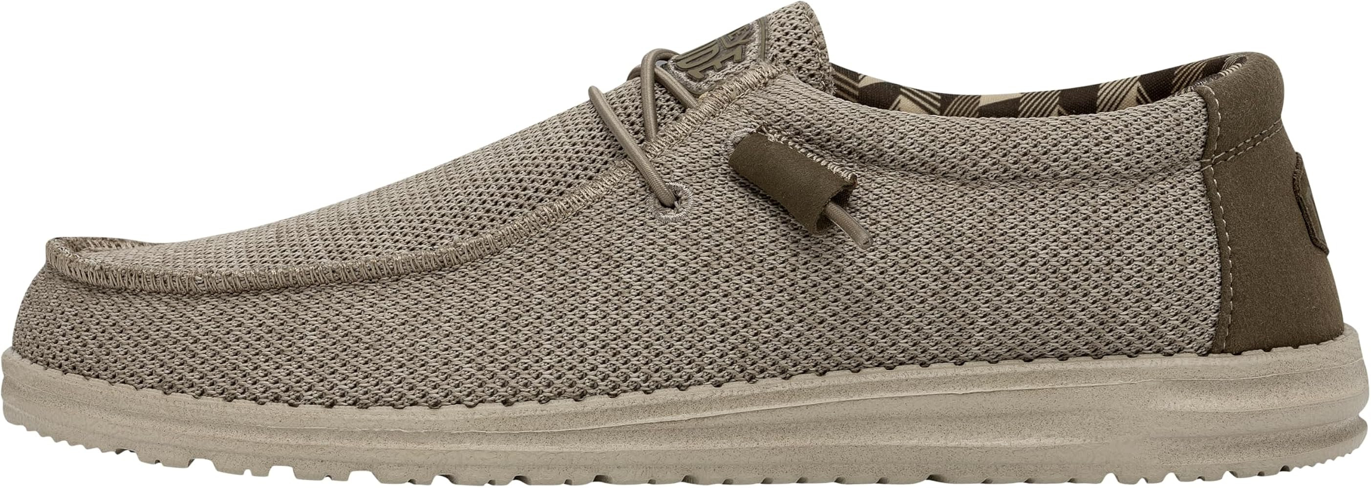 Hey Dude Men's Wally Sox Beige Men's 10 & Women's 12 | Men's Loafers | Men's Slip On Shoes | Comf... | Amazon (US)