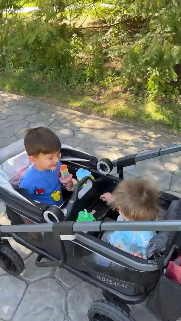 Daily walk with our stroller wagon! ☀️☀️

Stroller wagon, kids wagon, wagon for kids, wagon for 2 kids, wagon walk, stroller walk, family walk, boy mom, Grace White

#LTKBaby #LTKmomlife #LTKKids
