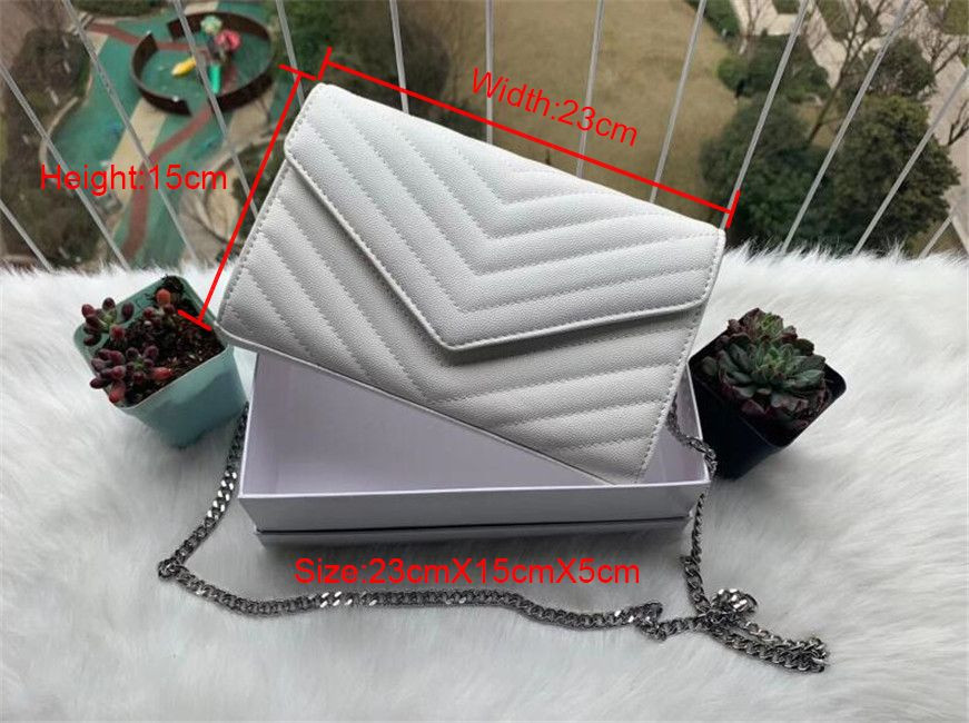 Envelope Flap Handbag Shoulder Bag Women Fashion Brand Luxurys Designers Crossbody Chain Bags Wom... | DHGate