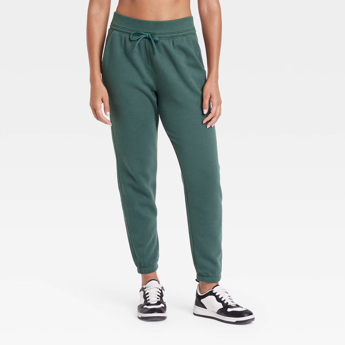 Women's Fleece High-Rise Jogger Sweatpants - All In Motion™ | Target