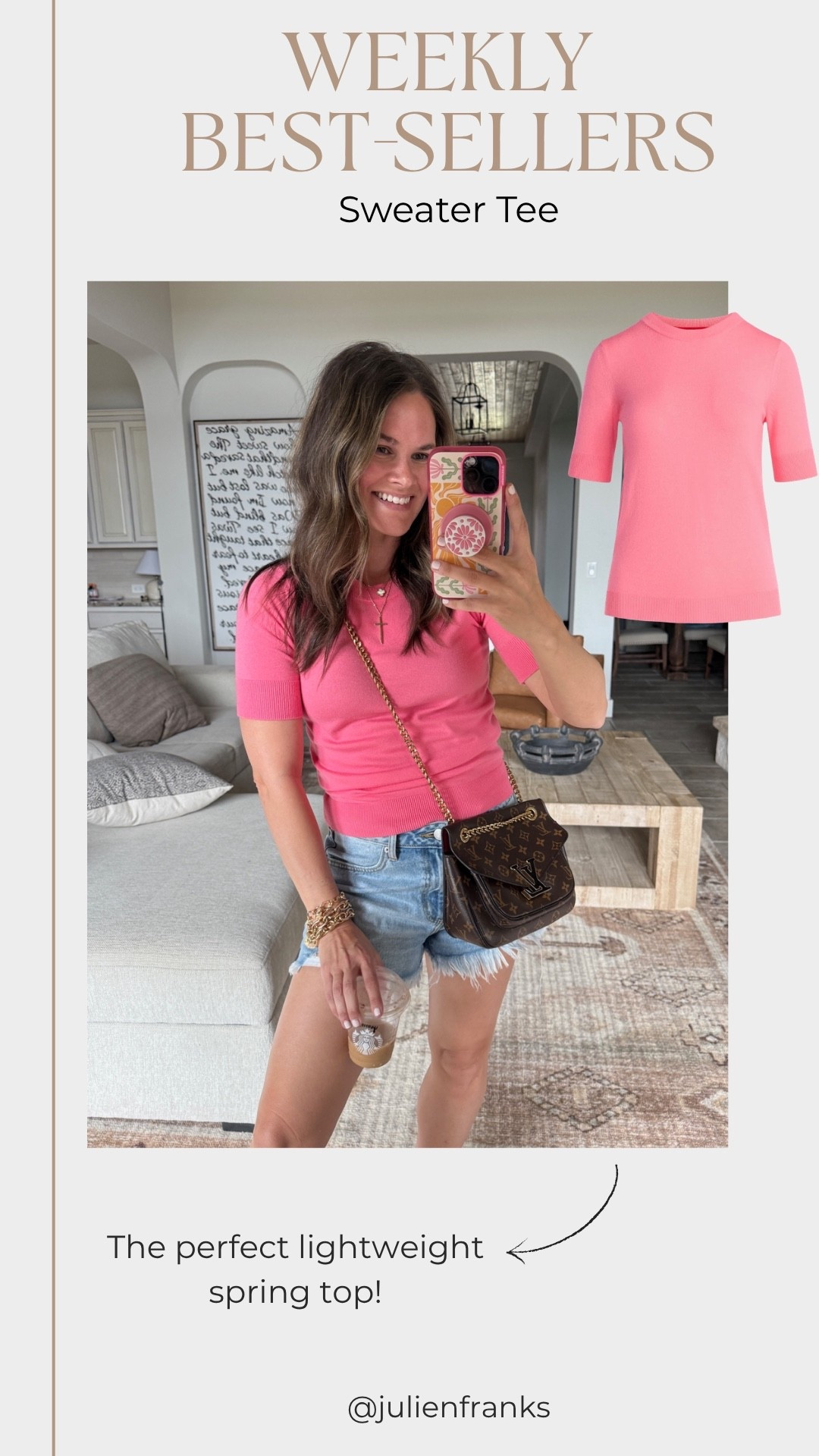 These are staples I grab over and over for spring! The nicest sweater tee I have in multiple colors, to to bracelet stack and sandals! All super affordable and quality are amazing 

#LTKdayinmylife #LTKgrwm #LTKootd