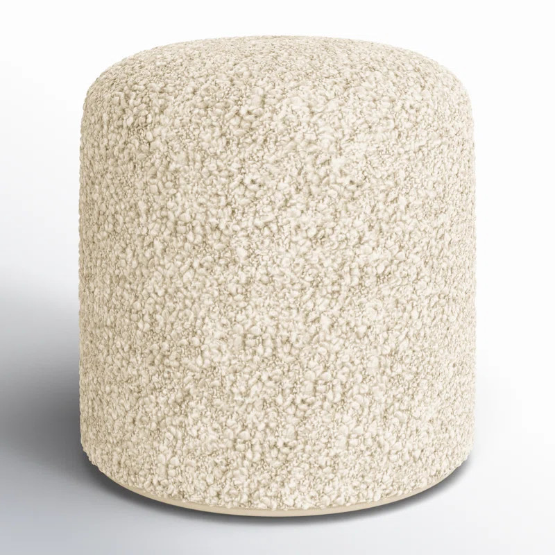 AllModern Grayden 16" Wide Round Pouf Ottoman & Reviews | Wayfair | Wayfair North America