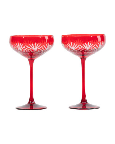Set Of 2 Wine Glass | TJ Maxx