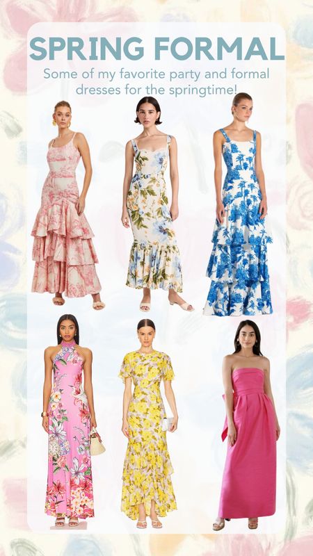 Some of my favorite spring formal dresses for upcoming galas and charity events!

#LTKSeasonal #LTKGala