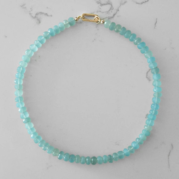 Pre-Order | Blue Chalcedony Gemstone Necklace | HART