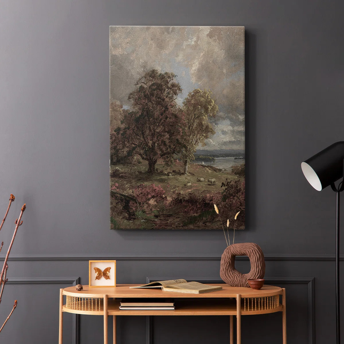 Vintage Landscape LXXII -Gallery Wrapped Cavas | Wayfair North America