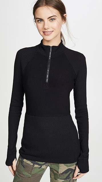 Rise Quarter Zip Sweater | Shopbop