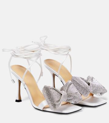 Nicole embellished satin sandals | Mytheresa (US/CA)