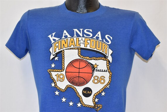 80s Kansas Jayhawks Final Four 1986 NCAA College Basketball | Etsy | Etsy (US)