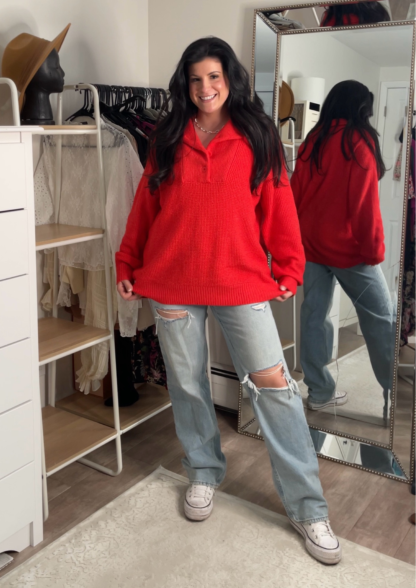 Everyday casual mom outfit 