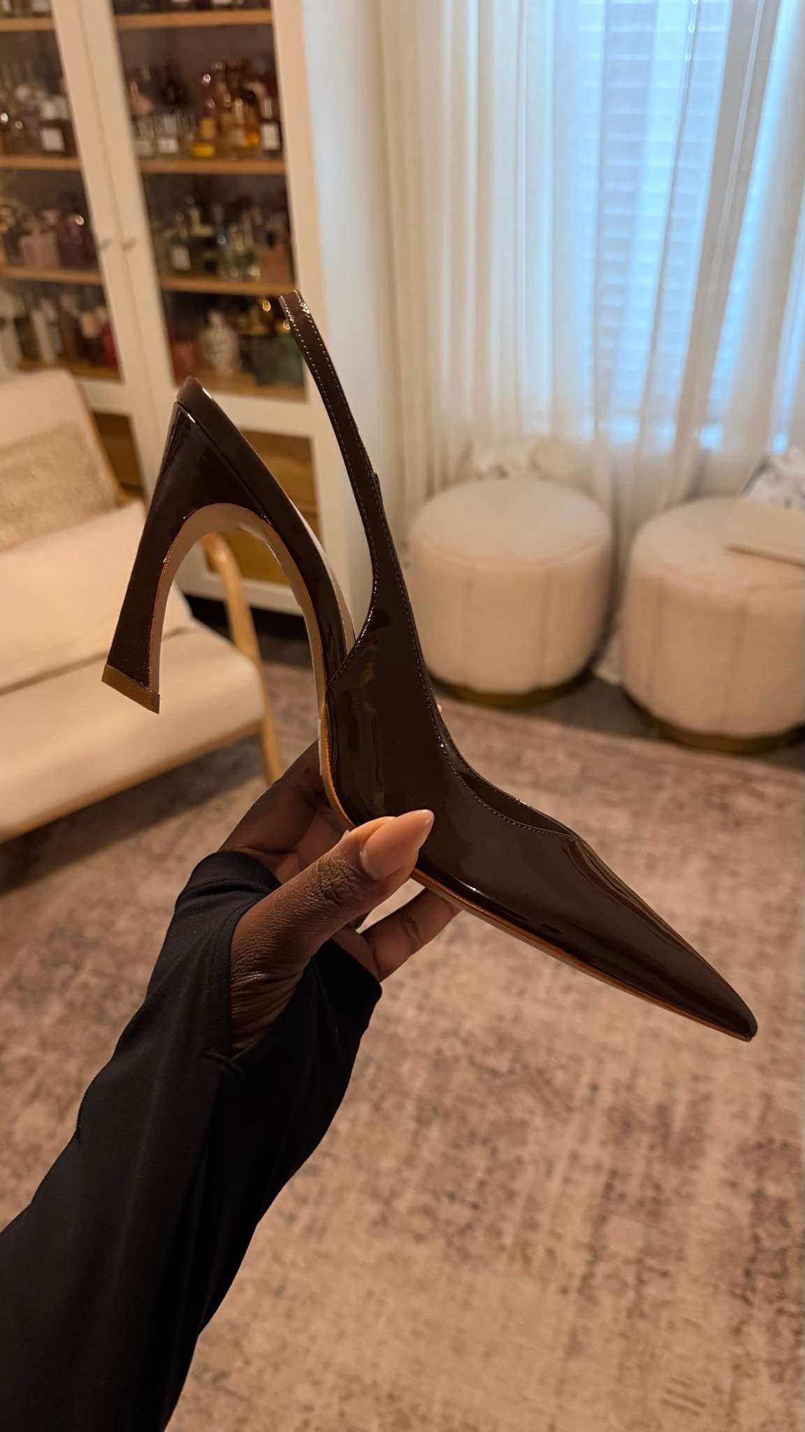brown patent leather pump for fall

#LTKPlusSize