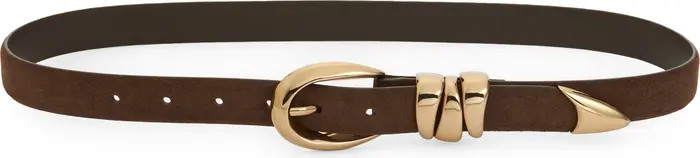 Triple Keeper Suede Belt | Nordstrom