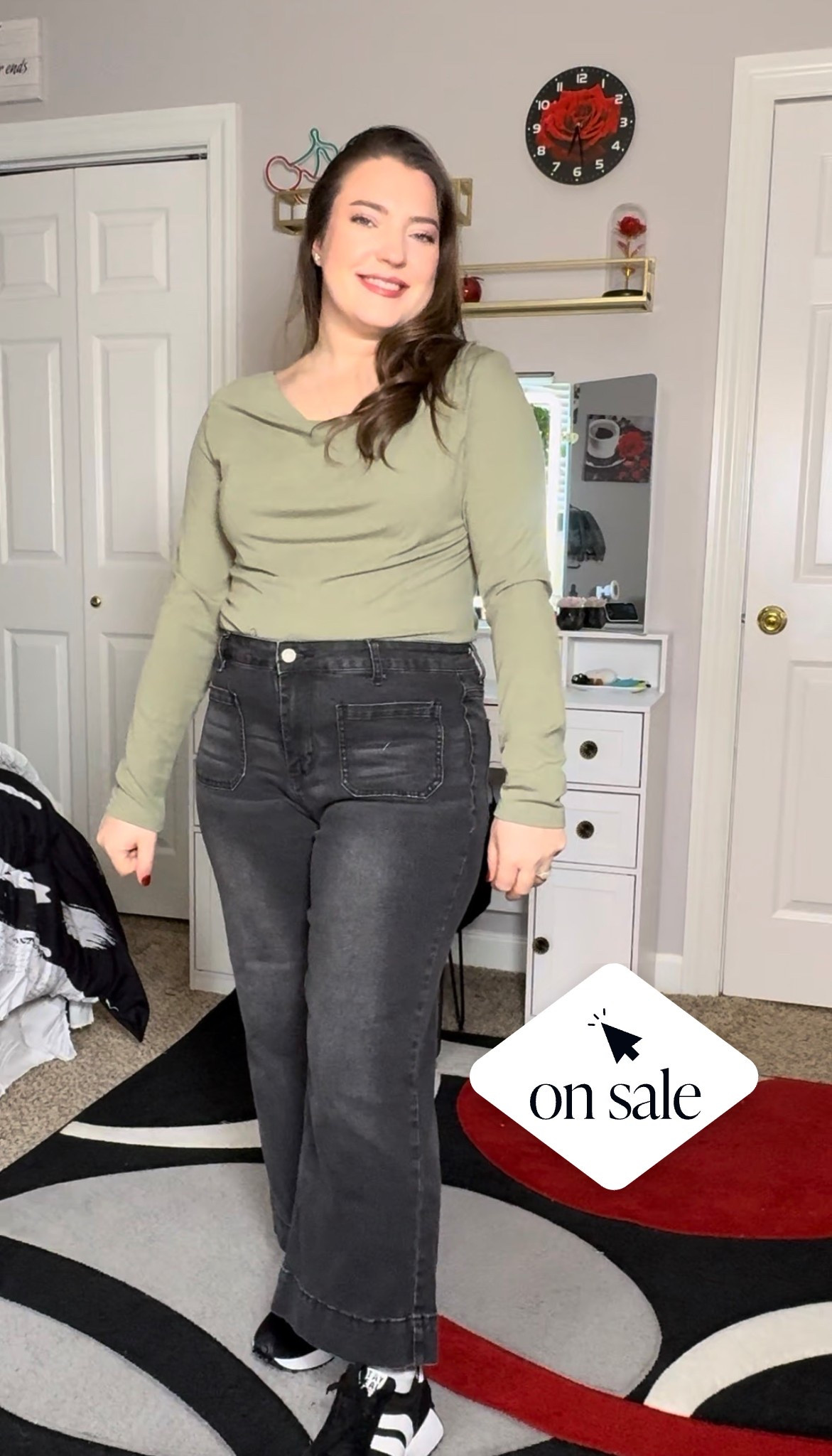 Today this top is 64% off which makes it under $15! I did size up to make sure I would have enough room but if you want a tight fit do your true size! 

#LTKMidsize #LTKSaleAlert #LTKSpringSale