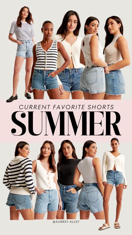 cute spring and summer shorts from abercrombie and fitch (on sale for 25% off & extra 15% off with code AFSHORTS)

#LTKSeasonal #LTKfindsunder100 #LTKsalealert
