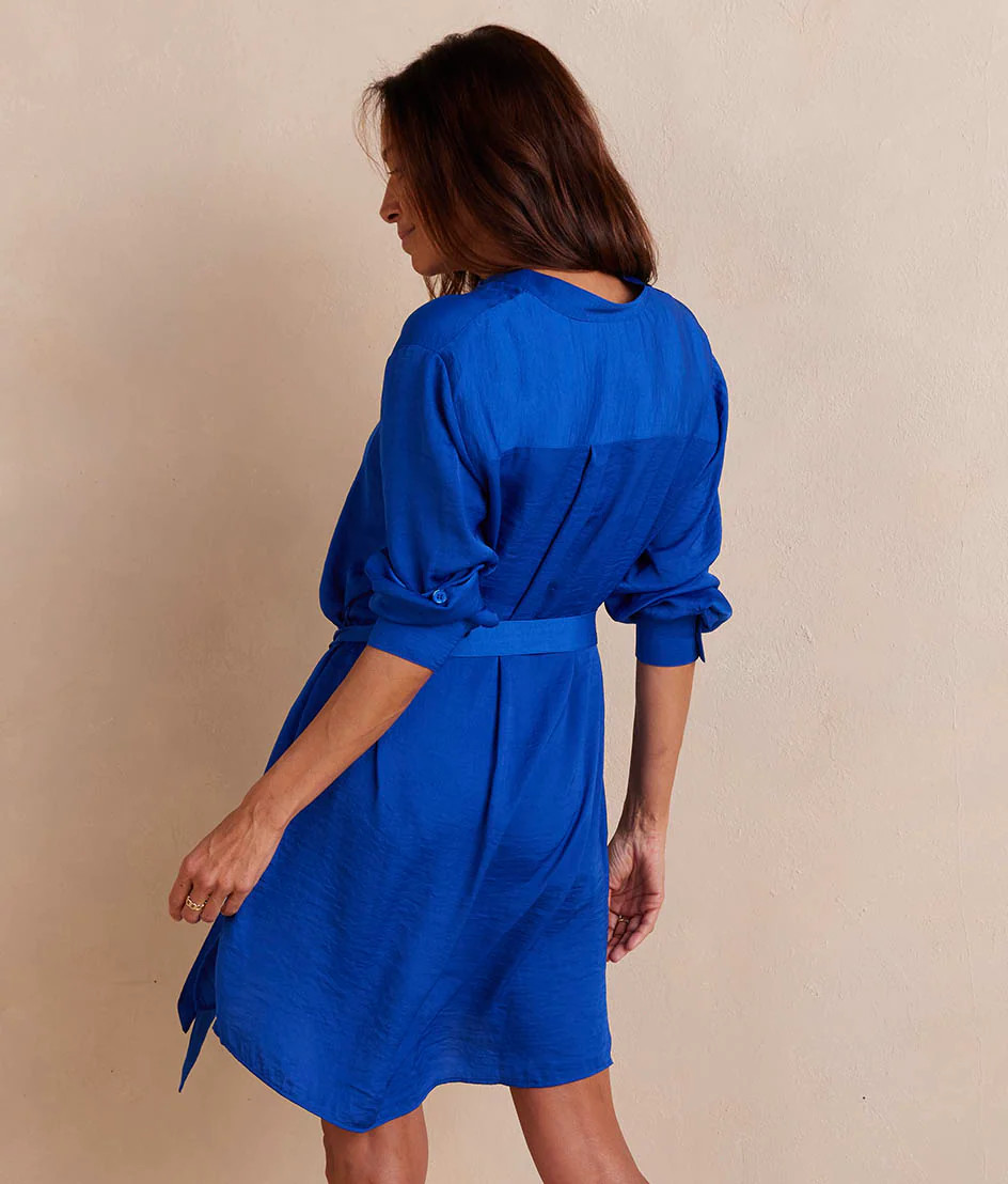 The Silky Luxe Short Effortless Shirtdress Cover-Up 
            | 
              
              ... | SummerSalt
