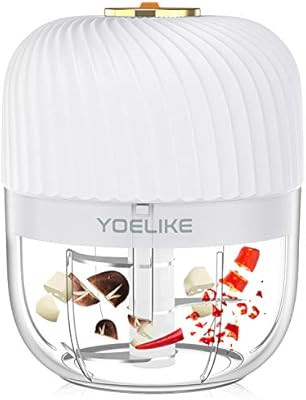 High-power Garlic Chopper, Wireless Mini Electric Chopper, Portable Electric Food Processor, Powe... | Amazon (US)