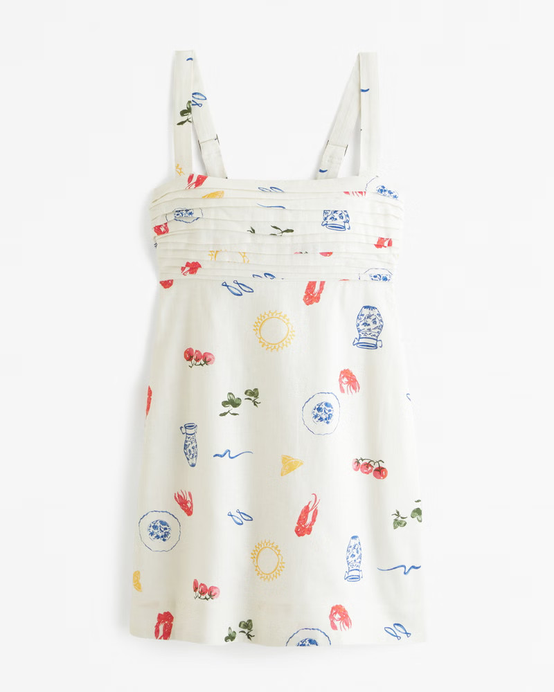 Women's Emerson Linen-Blend Skort | Women's New Arrivals | Abercrombie.com | Abercrombie & Fitch (US)