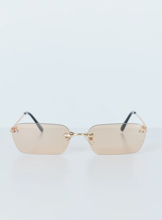 Sasha Sunglasses Brown | Princess Polly US