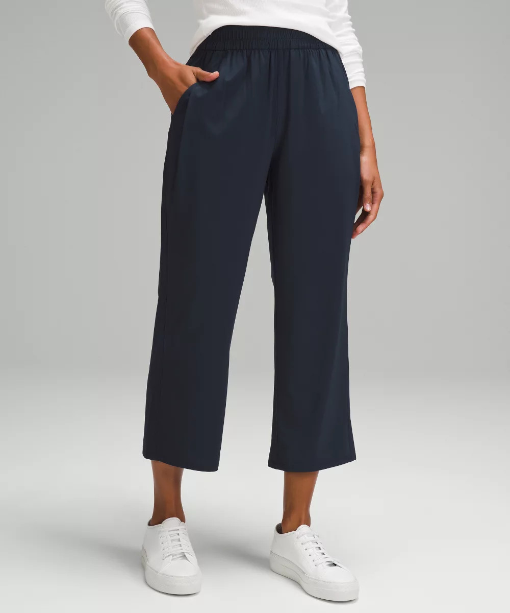 Lightweight Wide-Leg High-Rise Culottes | lululemon (AU)