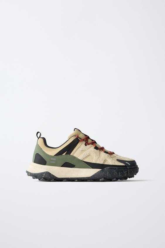 MULTI-PIECE TECHNICAL SNEAKER | Zara US