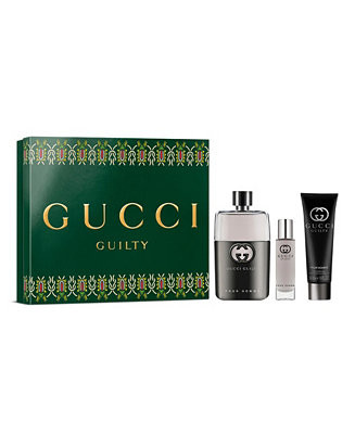 Men's 3-Piece Guilty Pour Homme Eau de Toilette Spray Gift Set | Macy's
