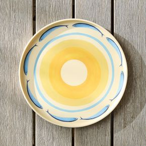 Sardine Melamine Outdoor Dinner Plate Sets | West Elm (US)