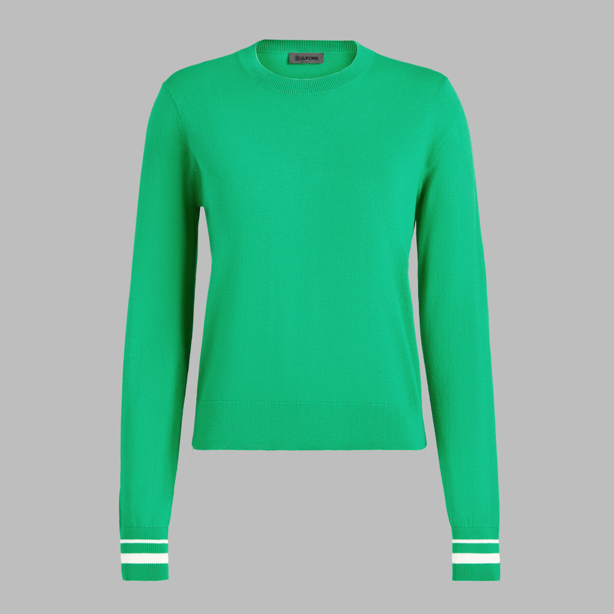 COOLING COTTON CREWNECK SWEATER | WOMEN'S TOPS |G/FORE | G/FORE | GFORE.com