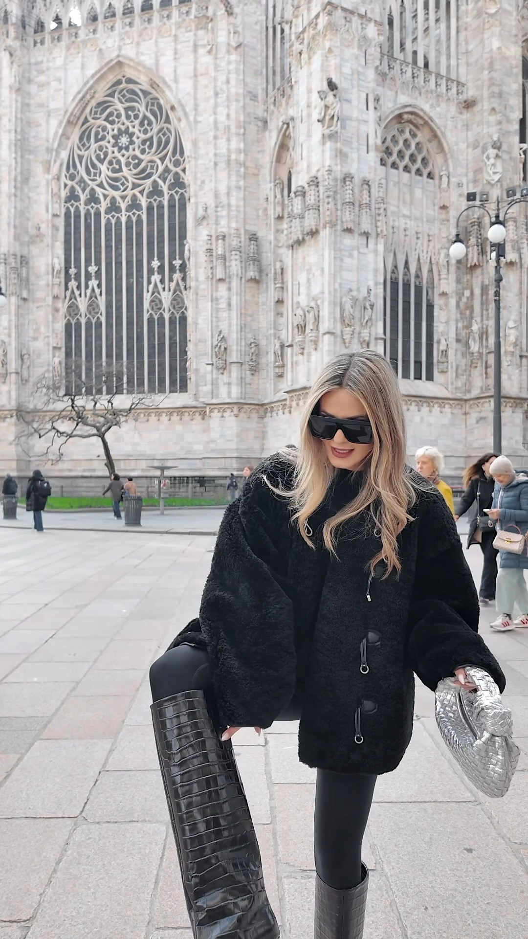 What i wore in Milan d / morning/early afternoon