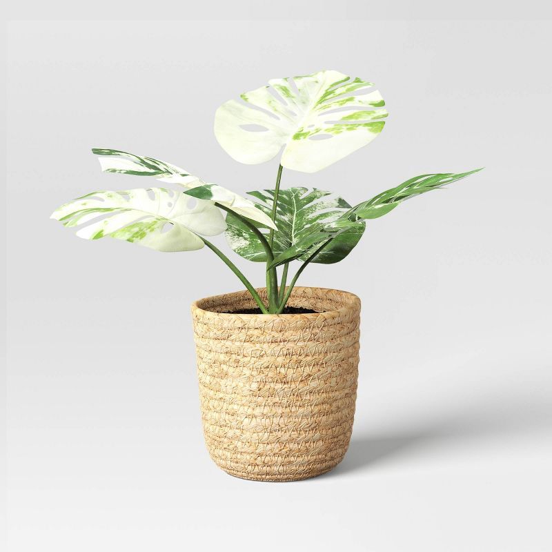 Small Marble Monstera Artificial Plant - Threshold™ | Target