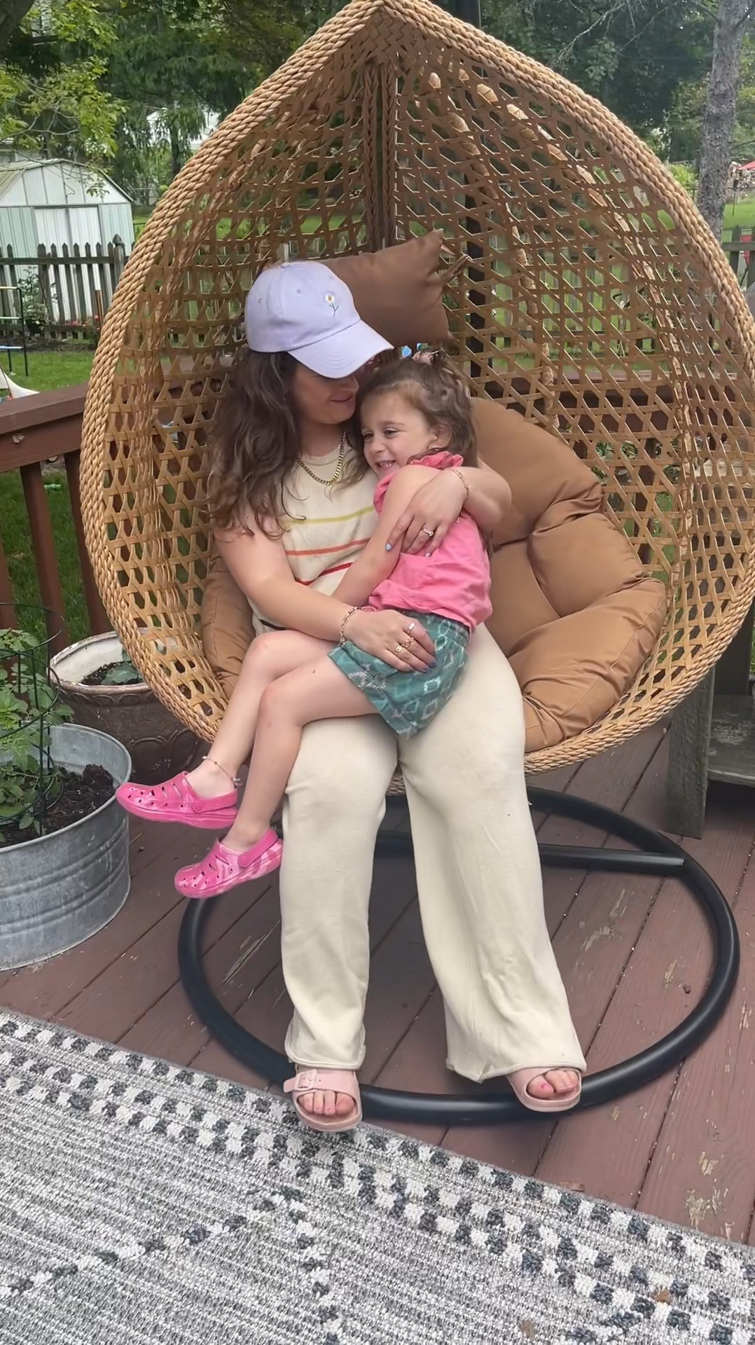 Build an egg chair swing with me! Love this for our deck!

#LTKHome #LTKSeasonal #LTKStyleTip