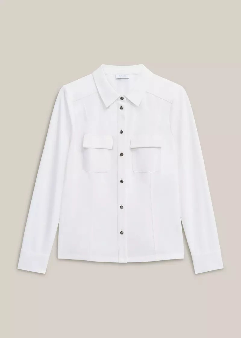 Rosana Seamed Shirt | Hobbs UK | | Hobbs