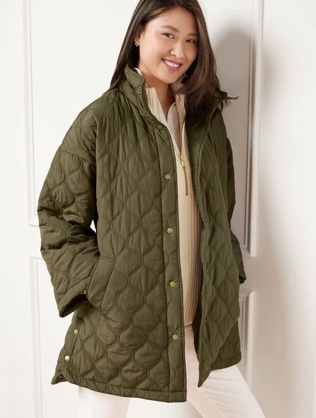 Quilted Capelet | Talbots