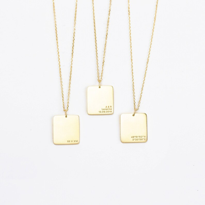 Custom Dog Tag Necklace / Name Dog Tag Necklace / Custom Name | Etsy | Etsy (US)