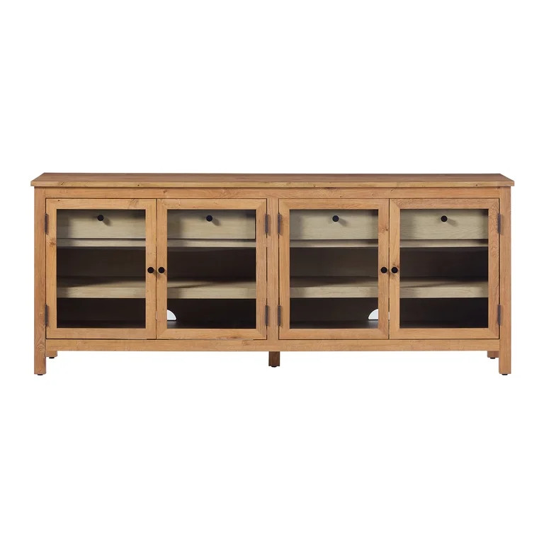 Harlow EZ Assembly™ Modern Sideboard with Drawers, English Oak | Walmart (US)