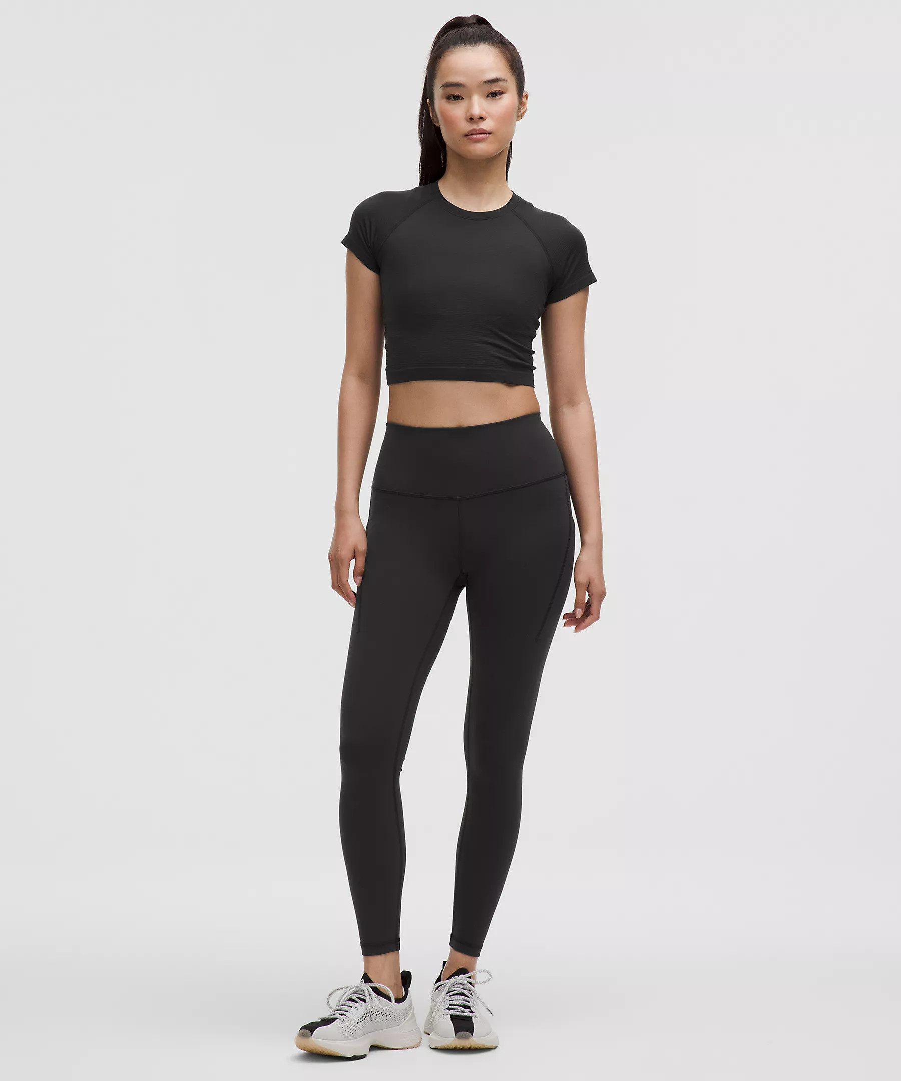 Swiftly Tech Cropped Short-Sleeve Shirt 2.0 | Lululemon (US)