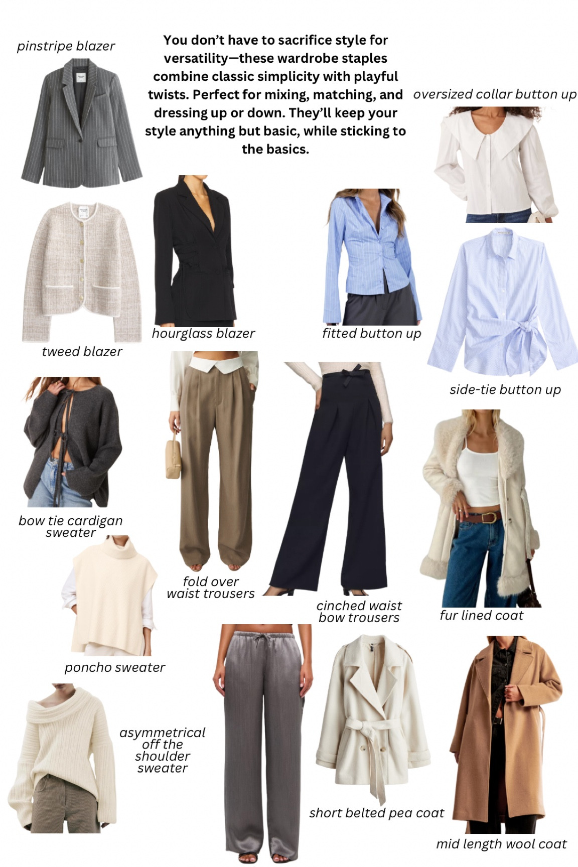“Grown Up Wardrobe Basics Style Guide” 

#LTKFindsUnder100 #LTKFindsUnder50 #LTKStyleTip