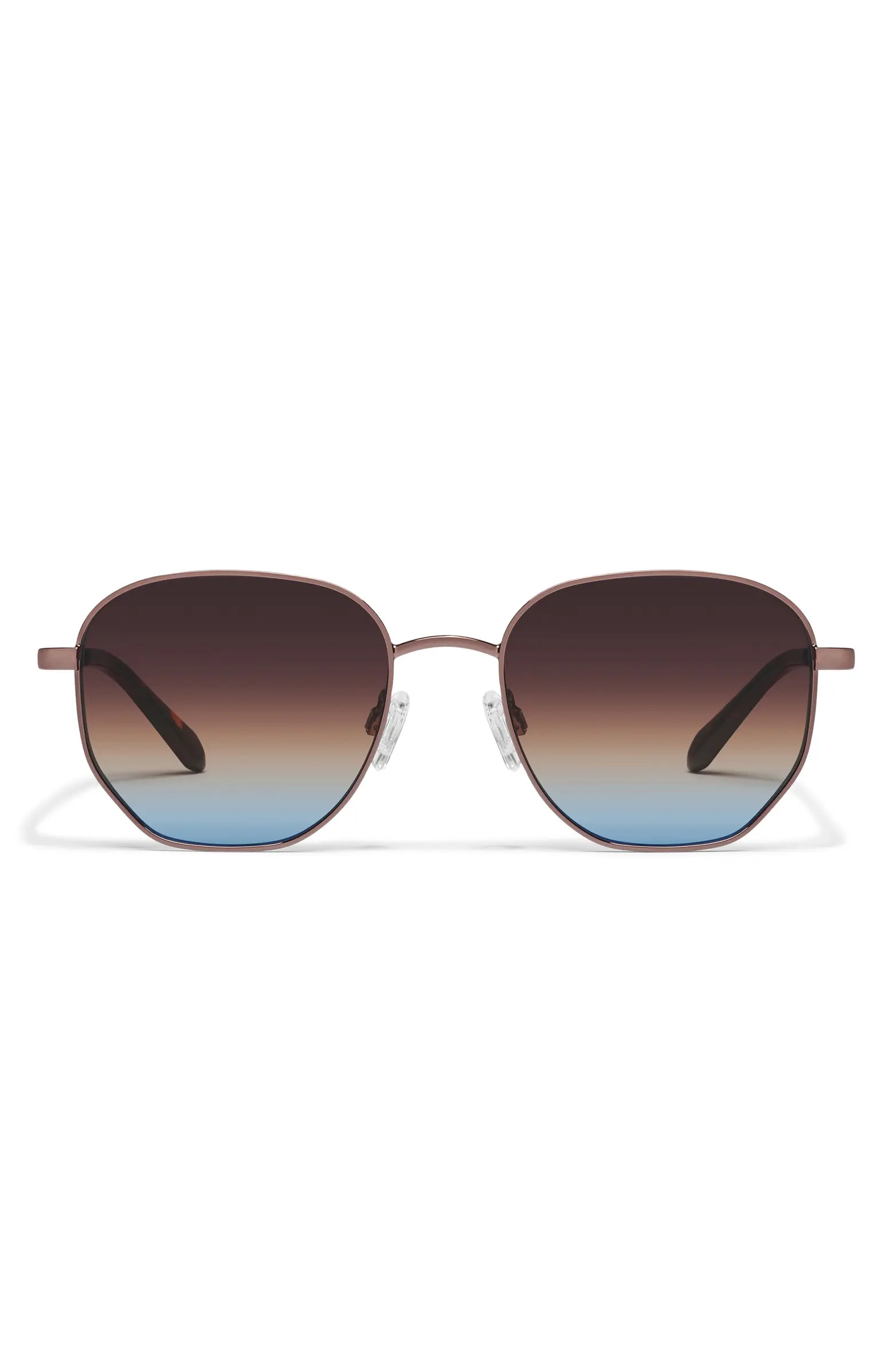 Big Time 54mm Gradient Round Sunglasses | Nordstrom
